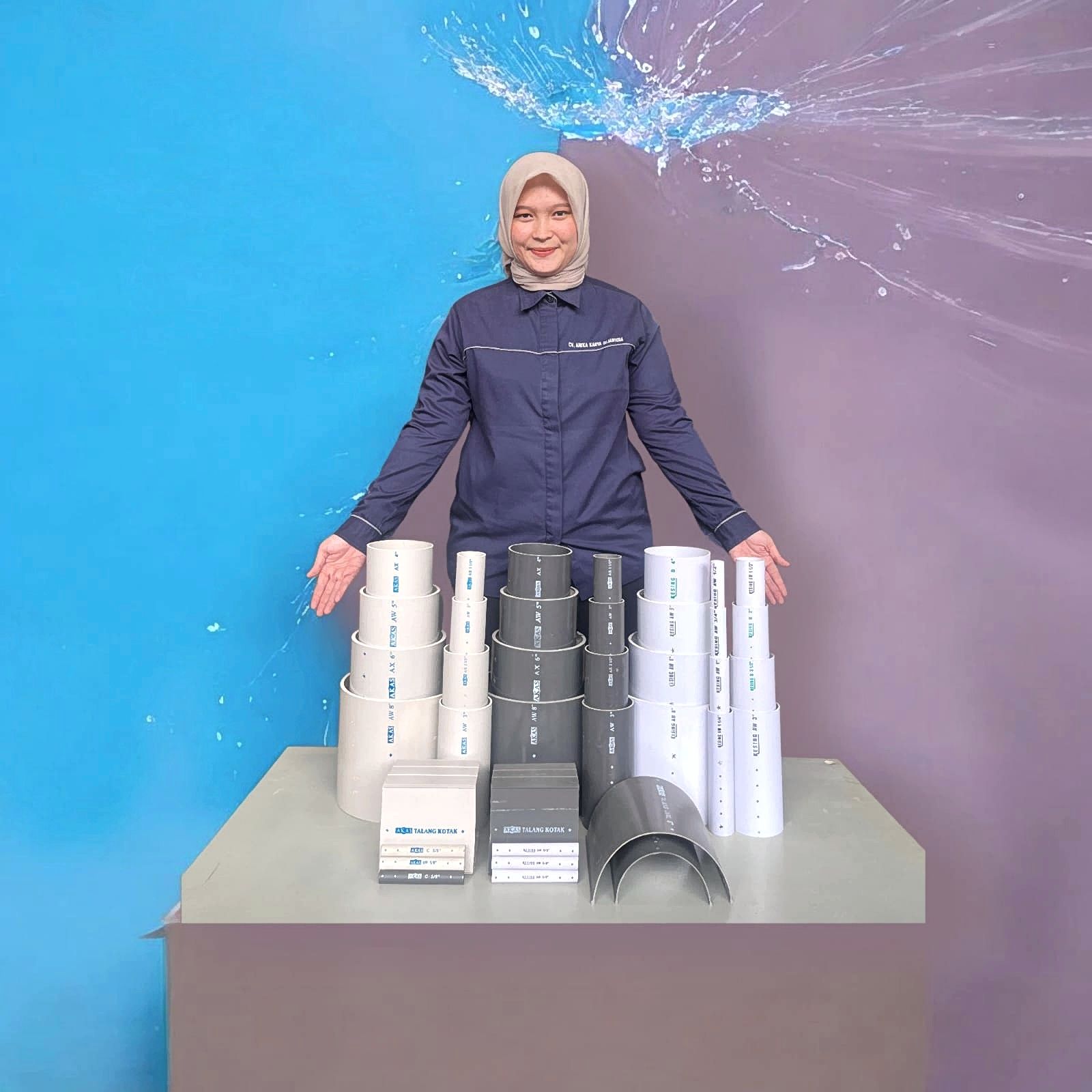 Pipa PVC Akas | Pipa PVC Akas